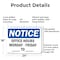 Signmission 24 in W, 18 in H, Aluminum OS-2PACK-NS-A-1824-L-16946 - alternate 8